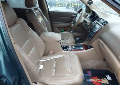 2001 Acura Mdx z USA, uszkodzony, nr VIN 2HNYD18421H507980